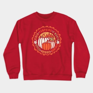 Cider Pumpkins S'mores Apples Hayrides Bonfires Crewneck Sweatshirt